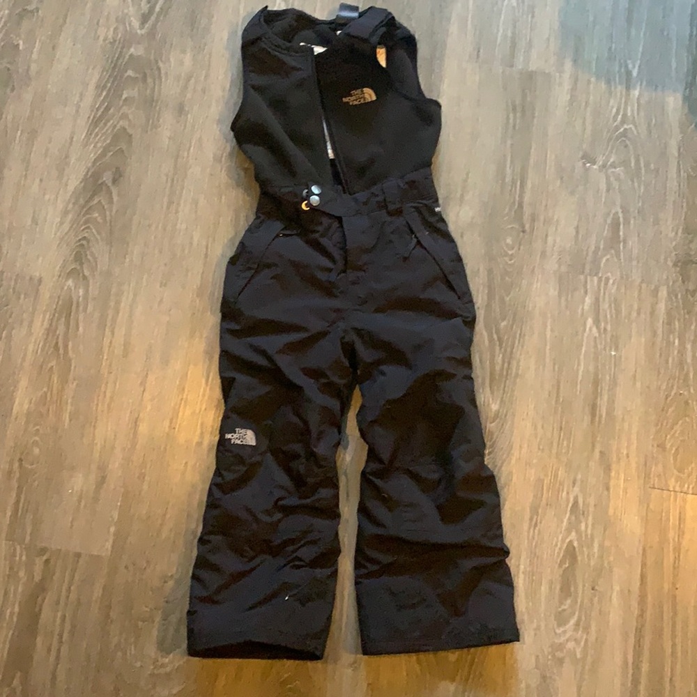 North face bib snow pants.  Girls size XS.  Good used condition.